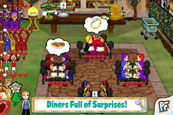 Diner Dash android App screenshot 2