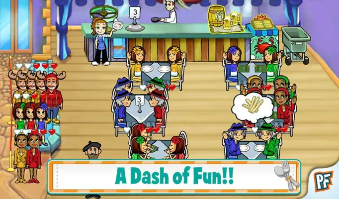 Diner Dash android App screenshot 9