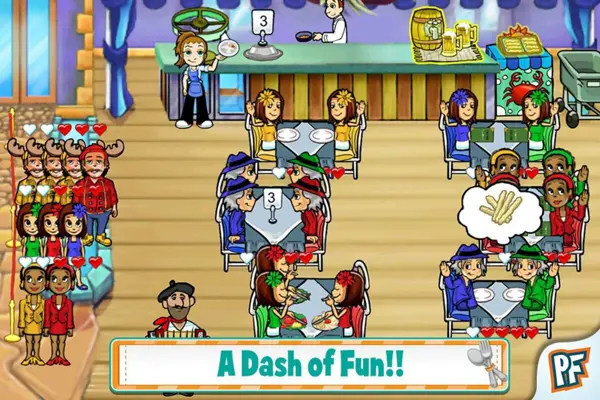 Diner Dash android App screenshot 1