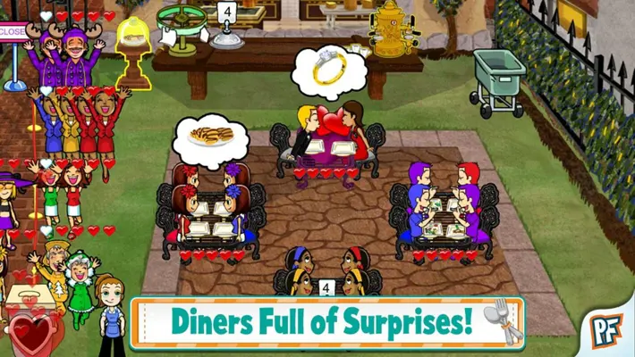 Diner Dash android App screenshot 6